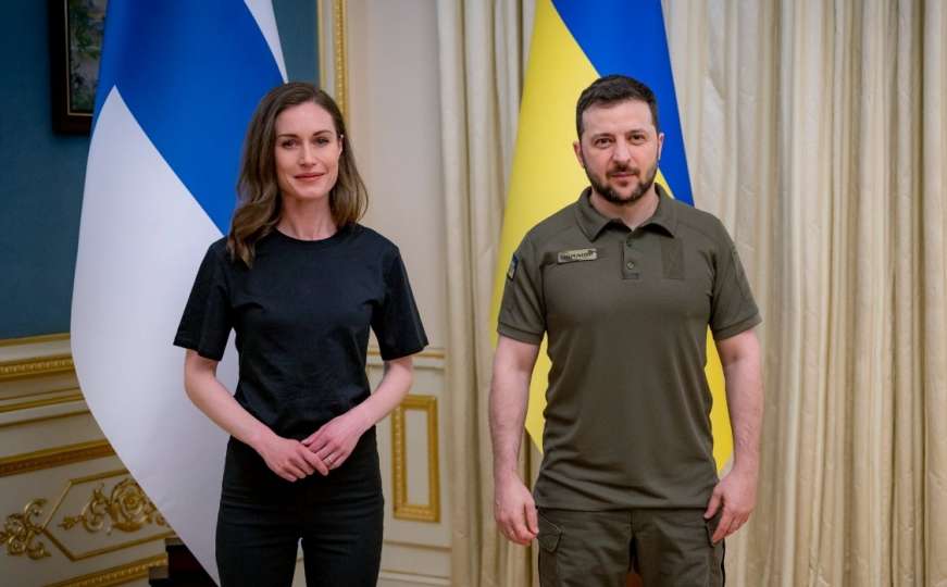 Premijerka Finske Sanna Marin u posjeti Ukrajini:  Najavljena pomoć