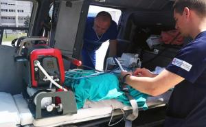 Povrijeđena beba helikopterom hitno prevezena iz Banja Luke u Beograd