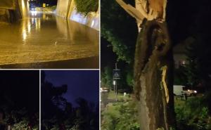 Jako nevrijeme poharalo sjever Hrvatske: "Kao da su se nebo i zemlja spojili"