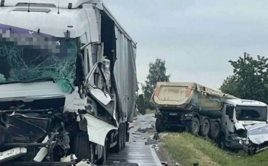 Nova nesreća u BiH: Žestok sudar kamiona i automobila 