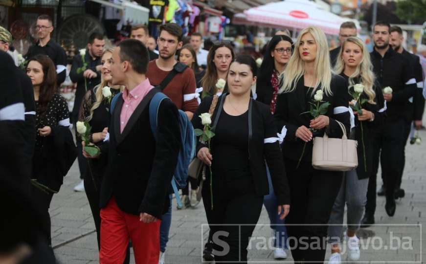 Mladi članovi NIP-a obilježili Dan bijelih traka u Sarajevu 