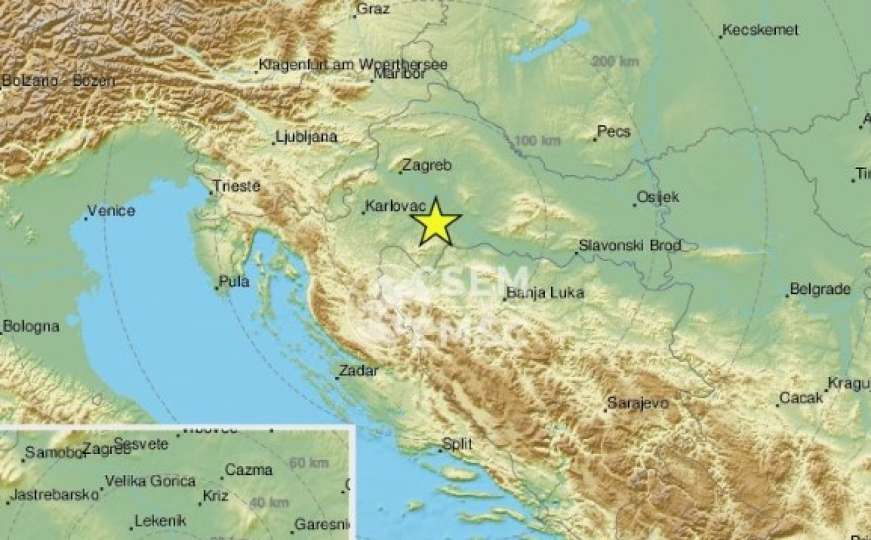 Zemljotres uznemirio stanovnike Hrvatske: ‘Tutnjalo je kao grmljavina"