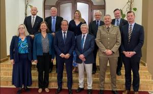 Britanski parlamentarci posjetili Ministarstvo odbrane BiH