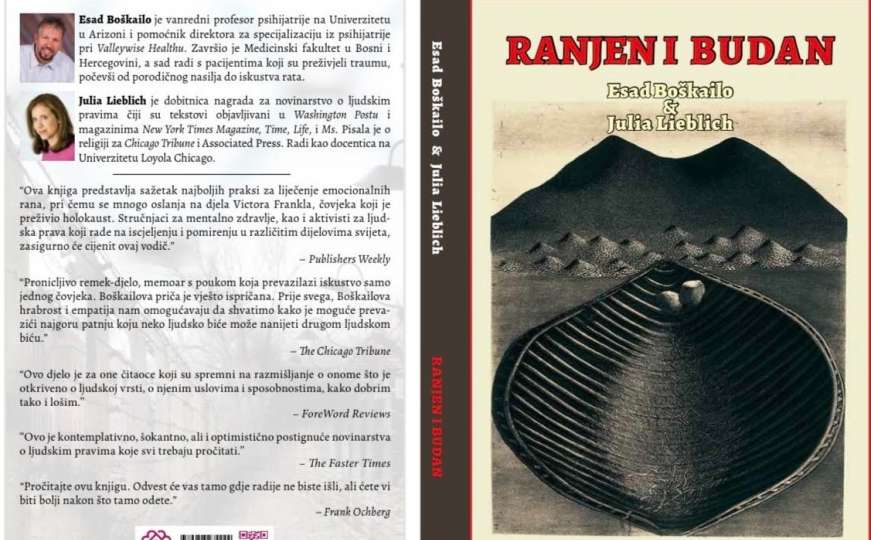 Objavljeno bh. izdanje knjige "Ranjen i Budan" dr. Esada Boškaila i Julije Lieblich