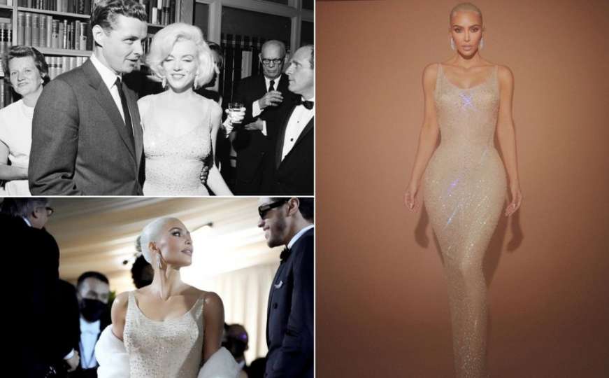 Kim Kardashian uništila kultnu haljinu Marilyn Monroe? Ove fotografije su dokaz