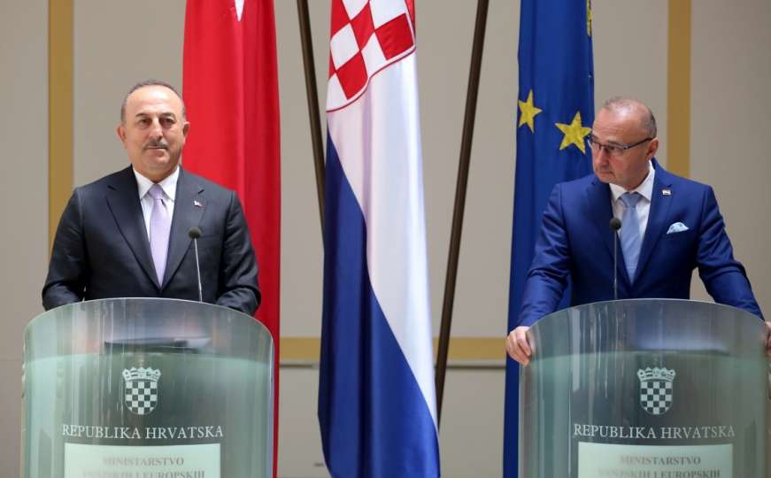 Turski ministar Cavusglu poslao poruku iz Zagreba o Bosni i Hercegovini