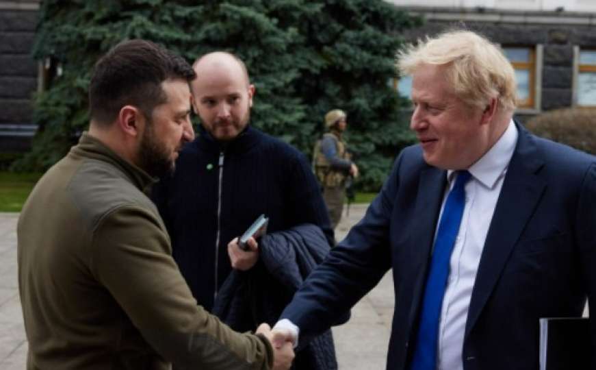 Boris Johnson iznenada posjetio Kijev 
