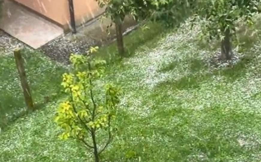Snažan grad i olujno nevrijeme poharalo Zagreb: "Grmi, sijeva, kiša"