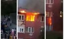 Velika borba u Zenici: Požar iz stana se preselio na krov, pogledajte video