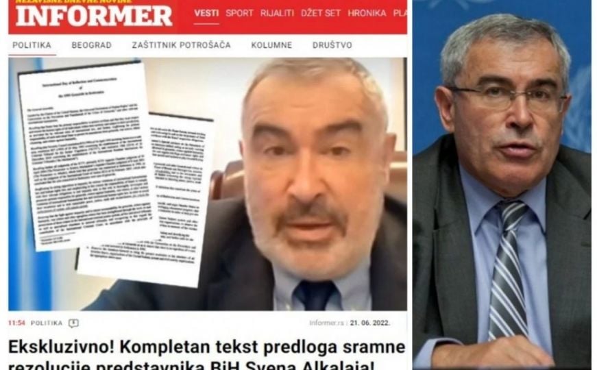 Vučićevi mediji napali ambasadora Svena Alkalaja. On tvrdi potpuno suprotno
