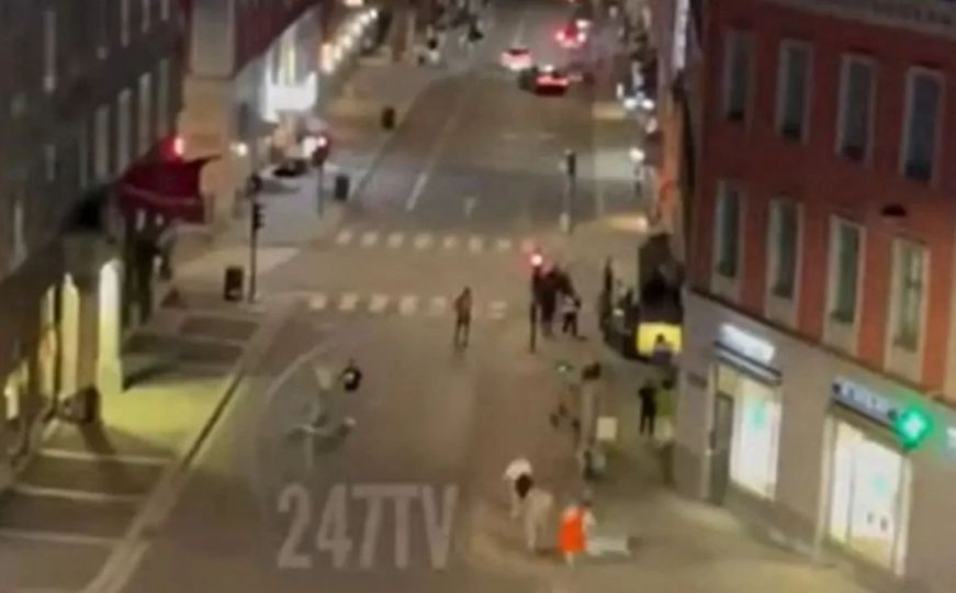 Pojavio se snimak krvavog pira u Oslu: Pucnji odjekuju ulicama