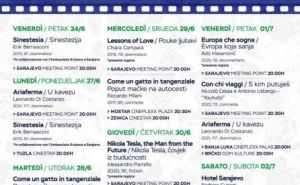 Ambasada Italije najavljuje: Dani italijanskog filma u šest gradova BiH