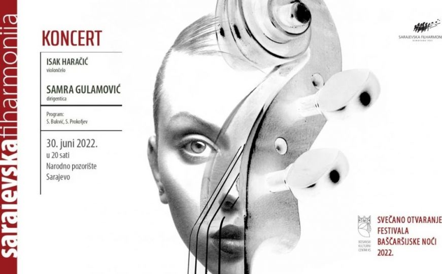 Sarajevska filharmonija koncertom u četvrtak otvara festival 'Baščaršijske noći'