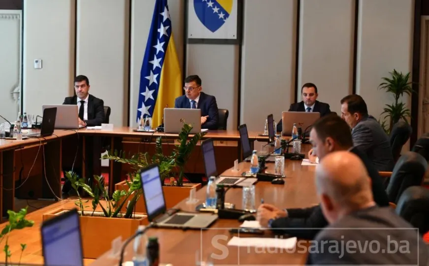Danas sjednica Vijeća ministara BiH: Evo koje tačke su na stolu