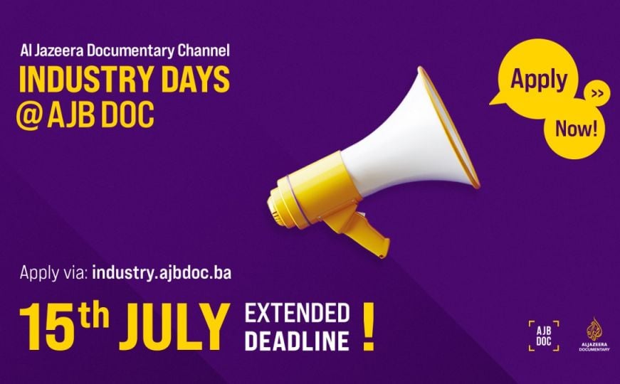 Produžen poziv: Al Jazeera Documentary Industry Days @ AJB DOC