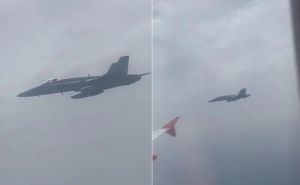 Drama na nebu: Borbeni avioni zbog prijetnji bombom presreli putnički