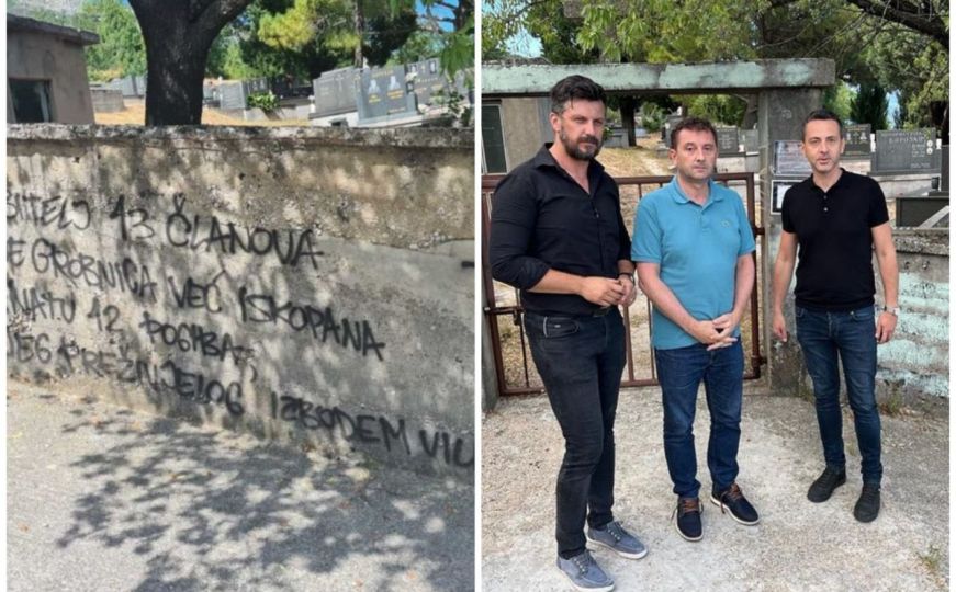 Nakon strahovitih poruka na groblju u Mostaru: Kordić poslao poruku građanima