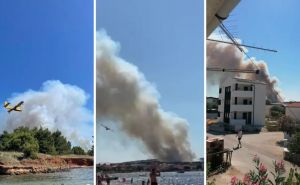 Izbio požar na hrvatskom ostrvu: "Hvata me panika. Kanaderi lete iznad glave svake 2 do 3 minute"
