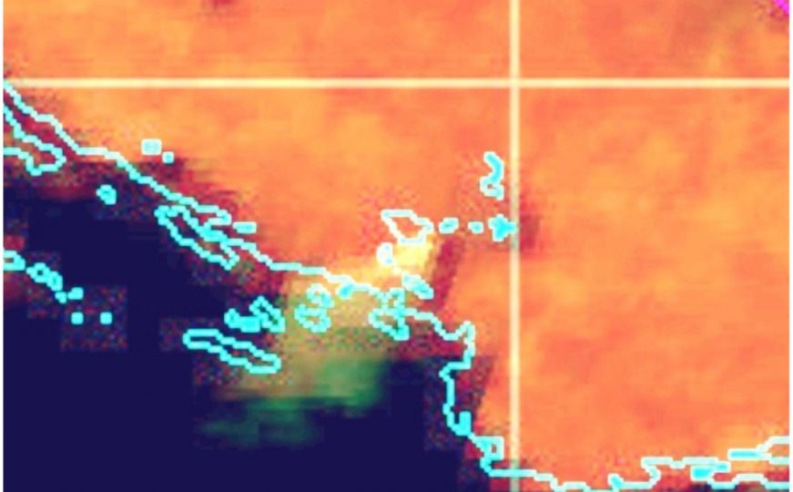 Meteorolog objavio satelitski snimak požara u Zatonu, dim se vidi i sa 36.000 km visine