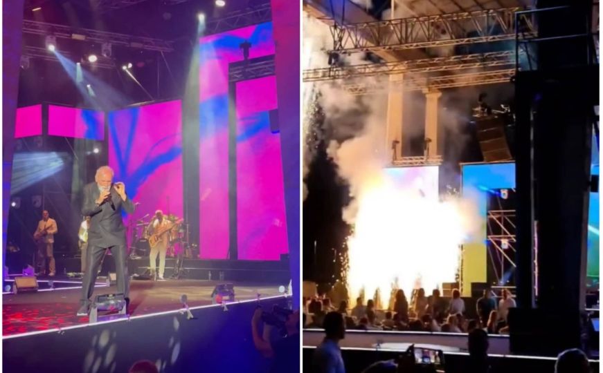 Pogledajte kako je bilo na koncertu Dine Merlina u Porto Montenegru