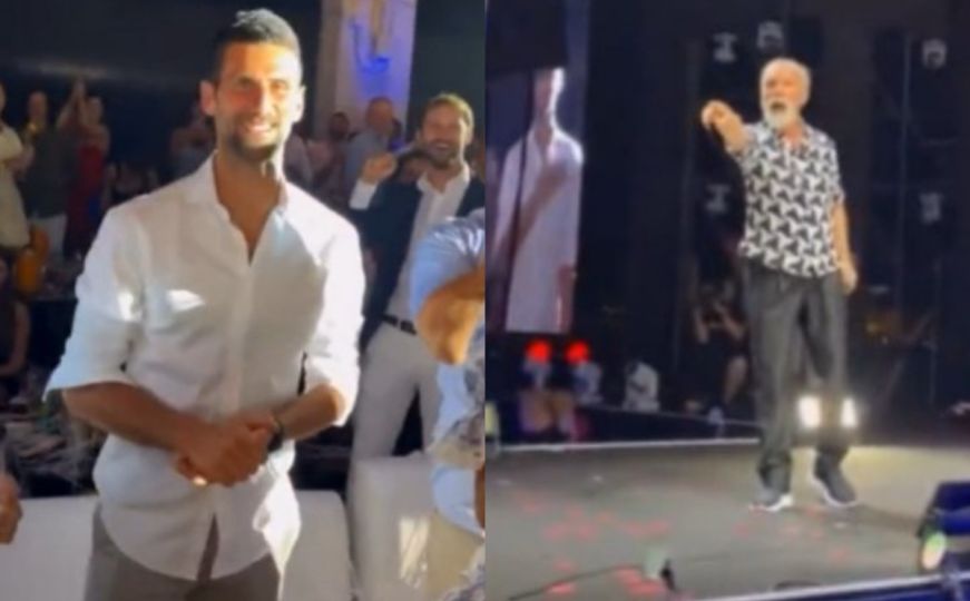 Evo kako se Novak Đoković naklonio publici nakon velikih riječi Dine Merlina na koncertu u Tivtu