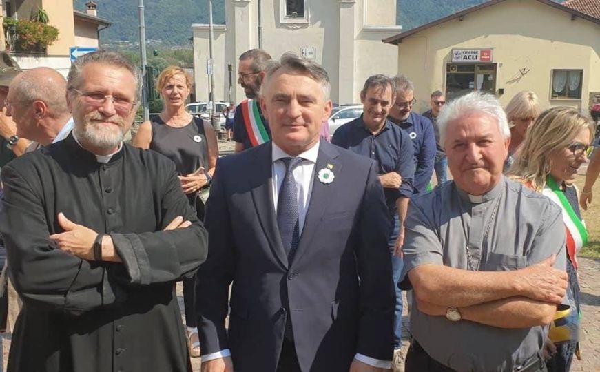 Komšić u Italiji: Uloženi su veliki napori u odbrani suvereniteta BiH, genocid se ne smije ponoviti