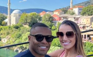 Nekadašnja zvijezda Real Madrida i Arsenala sa suprugom posjetio Mostar