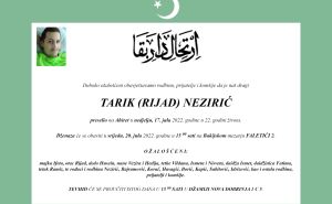 U 22. godini preminuo sarajevski student Tarik Nezirić