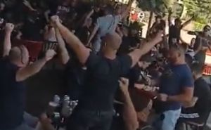 Prije sukoba s albanskom policijom: Navijači Zrinjskog veličali HVO u Tirani!