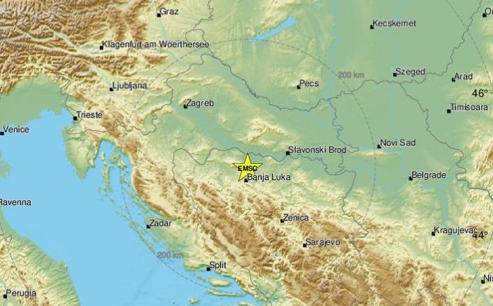 Novi zemljotres u BiH, građani komentiraju: "Kratko, ali snažno"