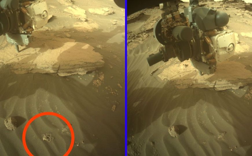 NASA-in rover snimio je nešto neobično na Marsu. To je sad nestalo