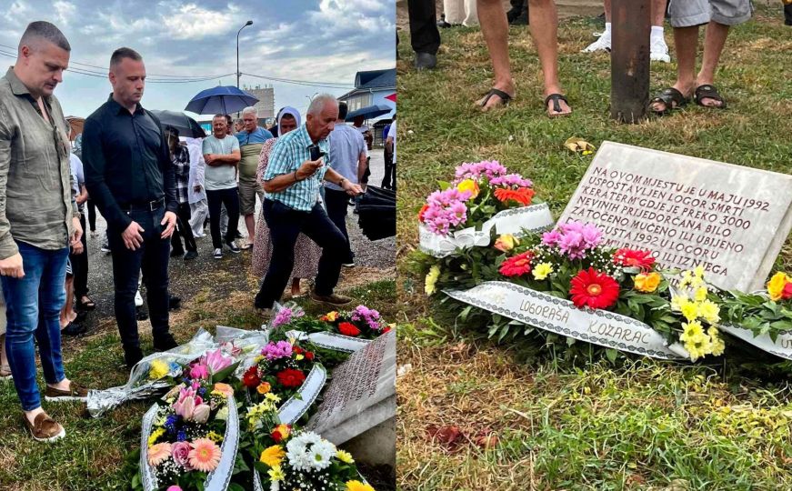 Vojin Mijatović posjetio mjesto gdje je bio logor smrti Keraterm: "Da se nikad više nikom ne ponovi"
