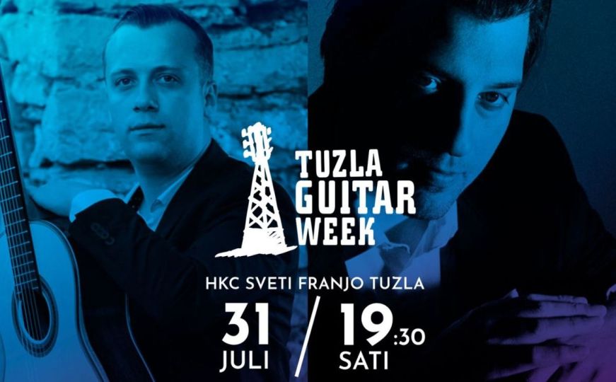 Sanel Redžić i Tal Hurwitz koncertnom otvaraju Sedmicu gitare u Tuzli