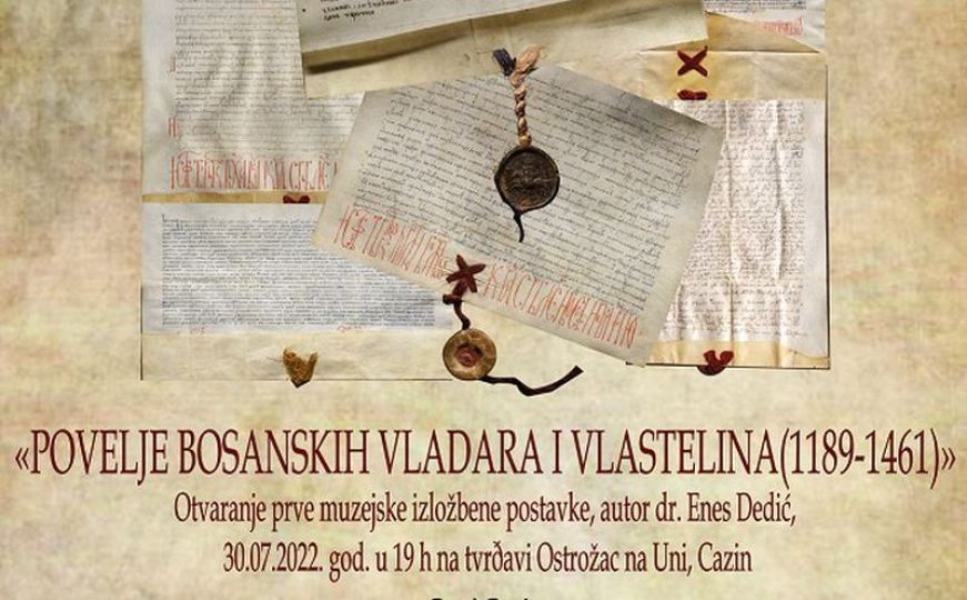 Muzej bosanskog kraljevstva: U Cazinu otvaranje prve muzejske postavke o bosanskim vladarima