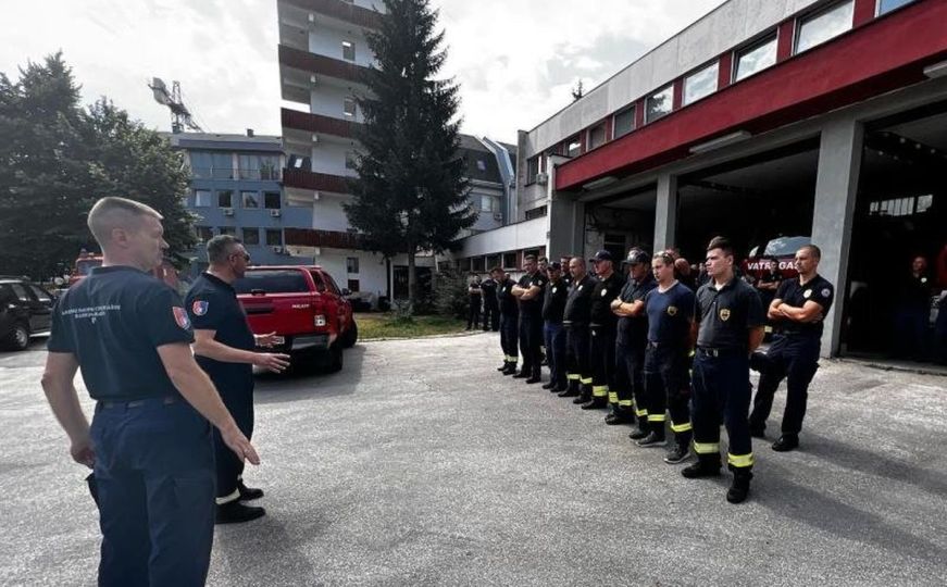 Hrabri sarajevski vatrogasci ponovo kreću na Blidinje u akciju gašenja požara