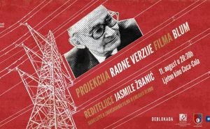 Specijalna predfestivalska projekcija:  Radna verzija filma o Emeriku Blumu Jasmile Žbanić