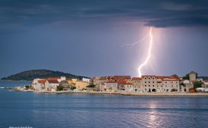 Jako nevrijeme u Dalmaciji: "Za kratko vrijeme, palo pet litara"