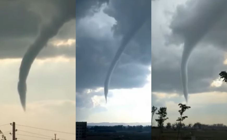 Pojavio se tornado u regiji: "Nikad ovo nije bilo u našim krajevima, da se zapitamo"