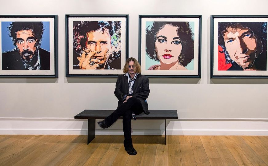 Johnny Depp prodao zbirku portreta za 3,5 miliona eura