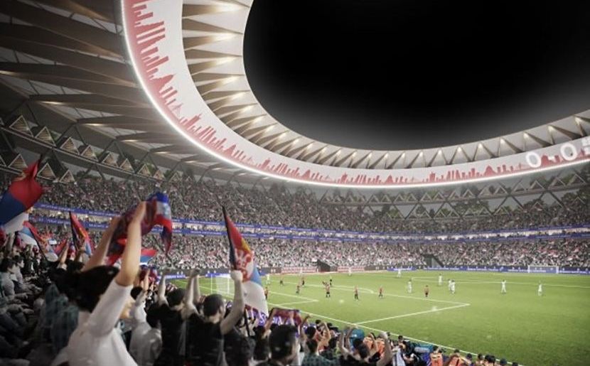 Srbija gradi nacionalni stadion za 250 miliona eura, žele ugostiti finale Lige prvaka