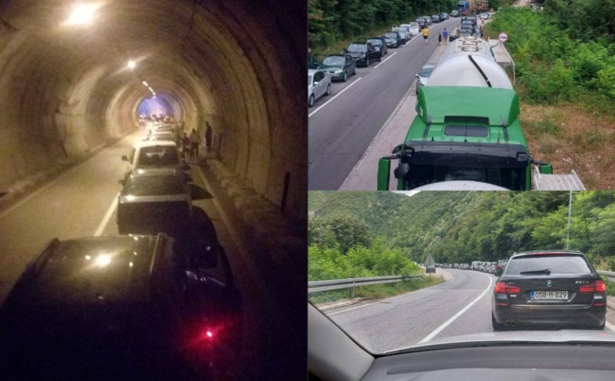 Saobraćajna nesreća pred tunelom kod Ustiprače: Ima povrijeđenih, automobili uništeni