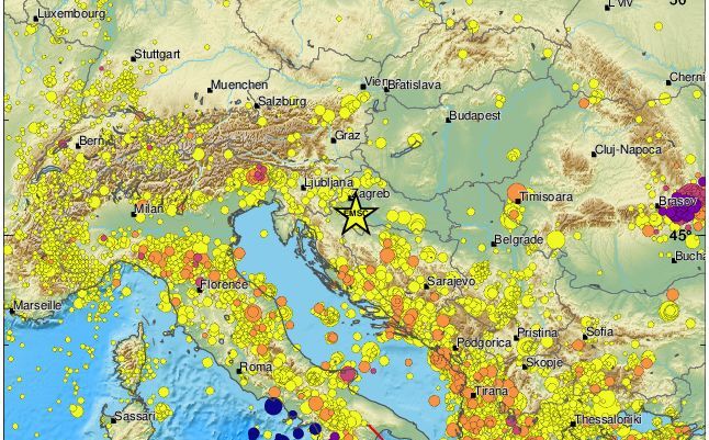 Tri zemljotresa tokom noći potresla tlo Hrvatske: "Kao jak udar kamiona u kuću"