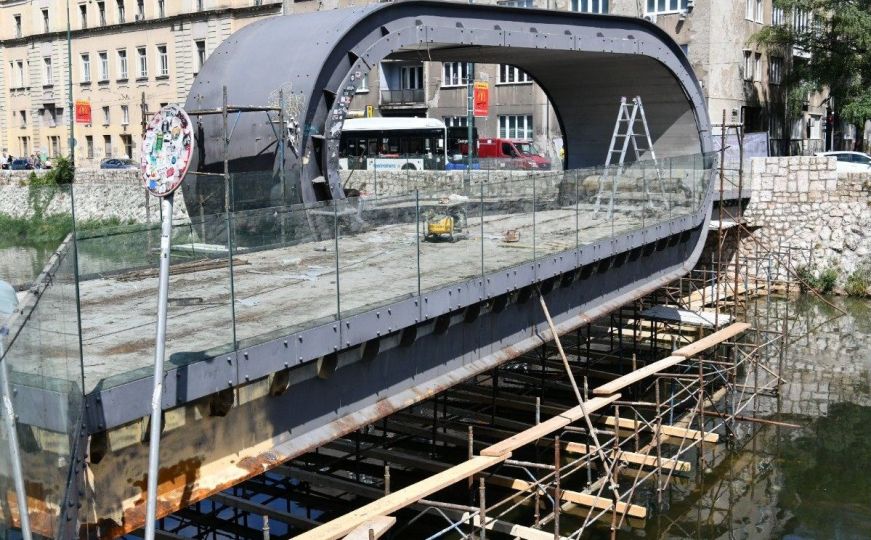 Počela obnova mosta Festina lente u Sarajevu