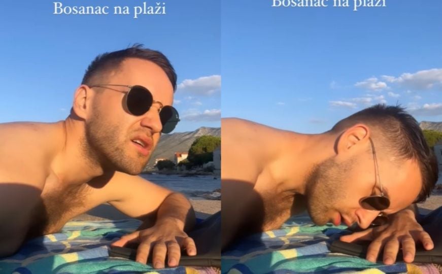 Influencer u videu imitira Bosance na plaži, komentari: 'Nema dobrog humora bez Bosanaca'