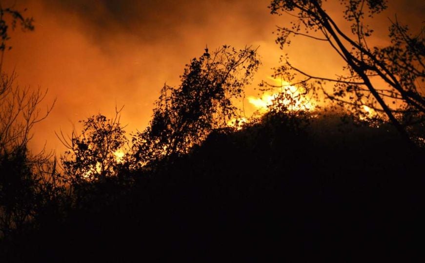 Situacija na požarištu u Neumu puno bolja: Stanovništvo i kuće nisu ugroženi