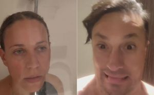 Hit video: Andrija Milošević upao supruzi u kupaonicu dok se tuširala da joj - ispriča vic