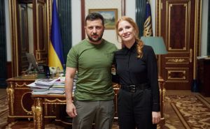 Slavna američka glumica posjetila Kijev i srela Zelenskog: "Neka cijeli svijet zna šta se dešava"
