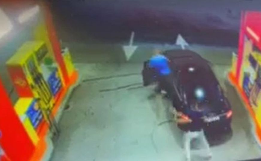 Pogledajte snimak nevjerovatnog pokušaja krađe automobila na pumpi u BiH