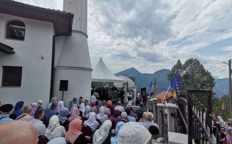U Orahovcima kod Višegrada otvorena obnovljena džamija
