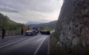 Tri osobe povrijeđene u saobraćajnoj nesreći kod Mostara